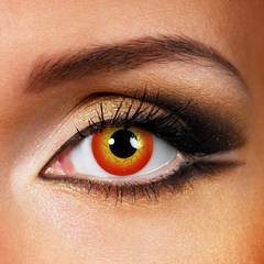 Lentes de contacto de color rojo para cosplay Sith Eye 