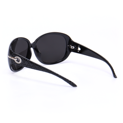 Gafas de sol negras extragrandes Anna 