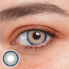 Lentes de contacto de color azul baya susurrante de Ares 