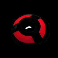 Lentes de contacto de color rojo con prescripción de Naruto Uchiha Izuna Shalingan 