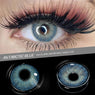 Lentes de contacto de color azul antártico de Amazonia con prescripción médica