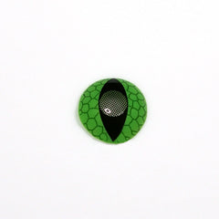 Lentes de contacto de color verde con ojos de gato y serpiente para cosplay 