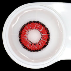 Lentes de contacto de color con prescripción Cosplay ICE Red 