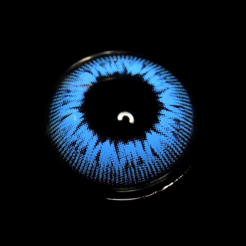 Lentes de contacto de color azul Alsephina 