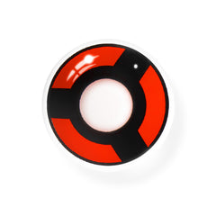 Lentes de contacto de color rojo con prescripción de Naruto Uchiha Izuna Shalingan 