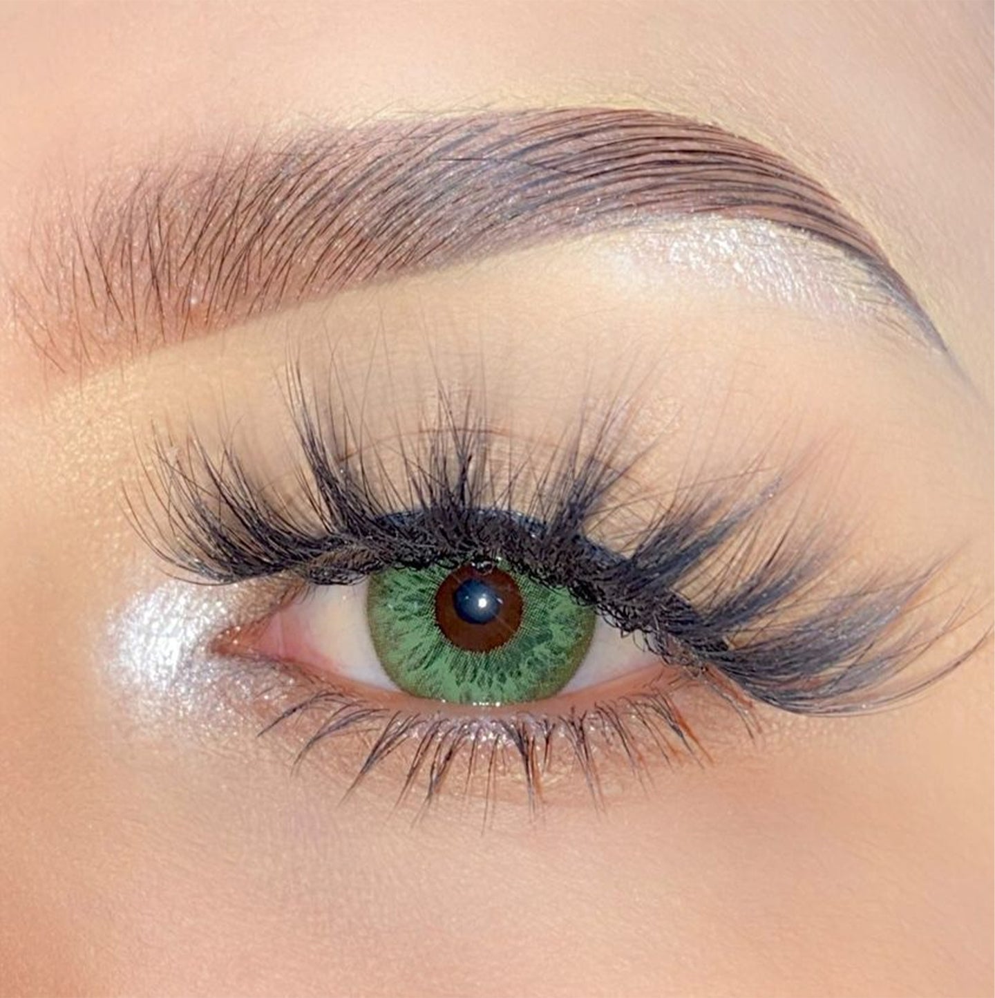 Lentes de contacto de color menta Cocktail Julep 
