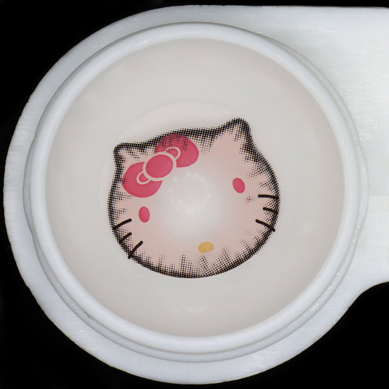 Lentes de contacto de color rosa de Sweet Kitty para cosplay