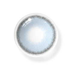 Lentes de contacto de color con prescripción Vela Blue 