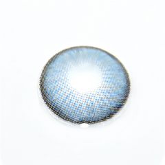 Lentes de contacto de color azul amanecer 