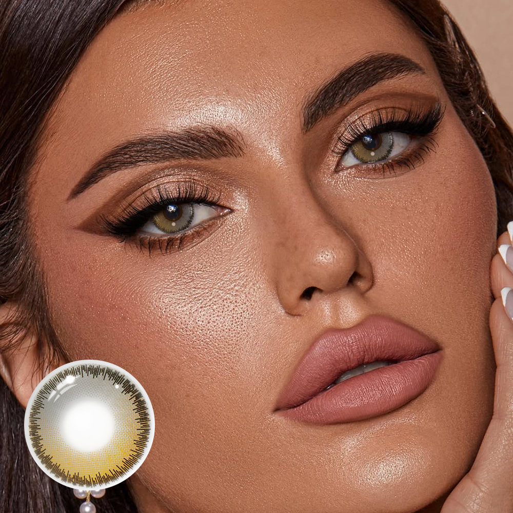 Geralda Brown Colored Contact Lenses