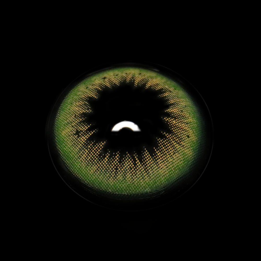 Lentes de contacto de color verde Auriga 
