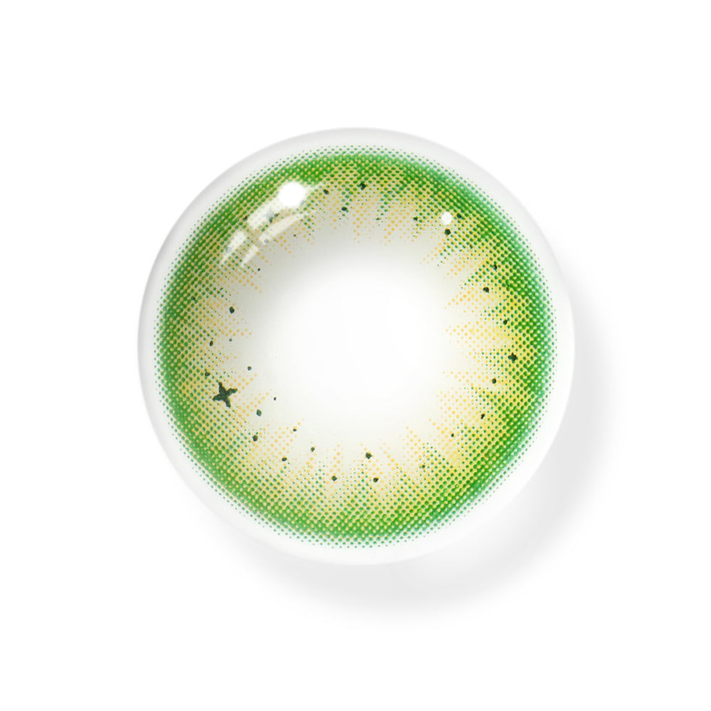 Lentes de contacto de color verde Auriga 