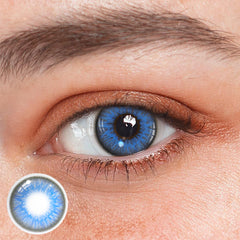 Lentes de contacto de color azul Talitha 