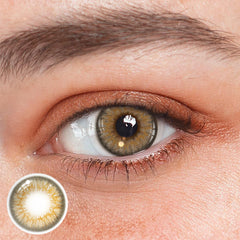 Lentes de contacto de color marrón Talitha 