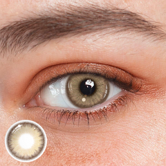 Lentillas de contacto de color marrón Astrape
