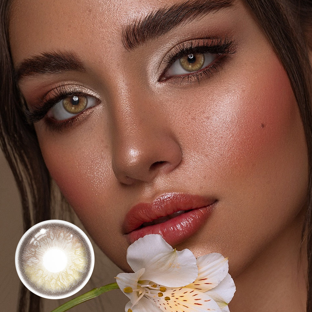 Dione Brown Colored Contact Lenses