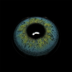 Lentes de contacto de color azul Rusia con prescripción médica 