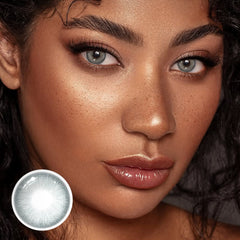 Lentes de contacto de color gris Renata