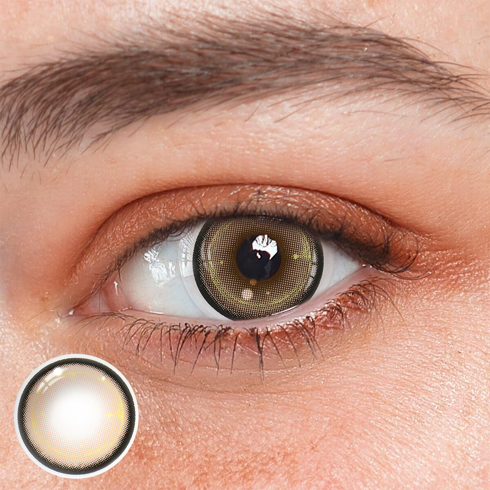 Lentes de contacto cosméticos Shaula Brown