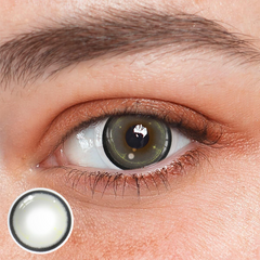 Lentes de contacto de color recetados Shaula Gray