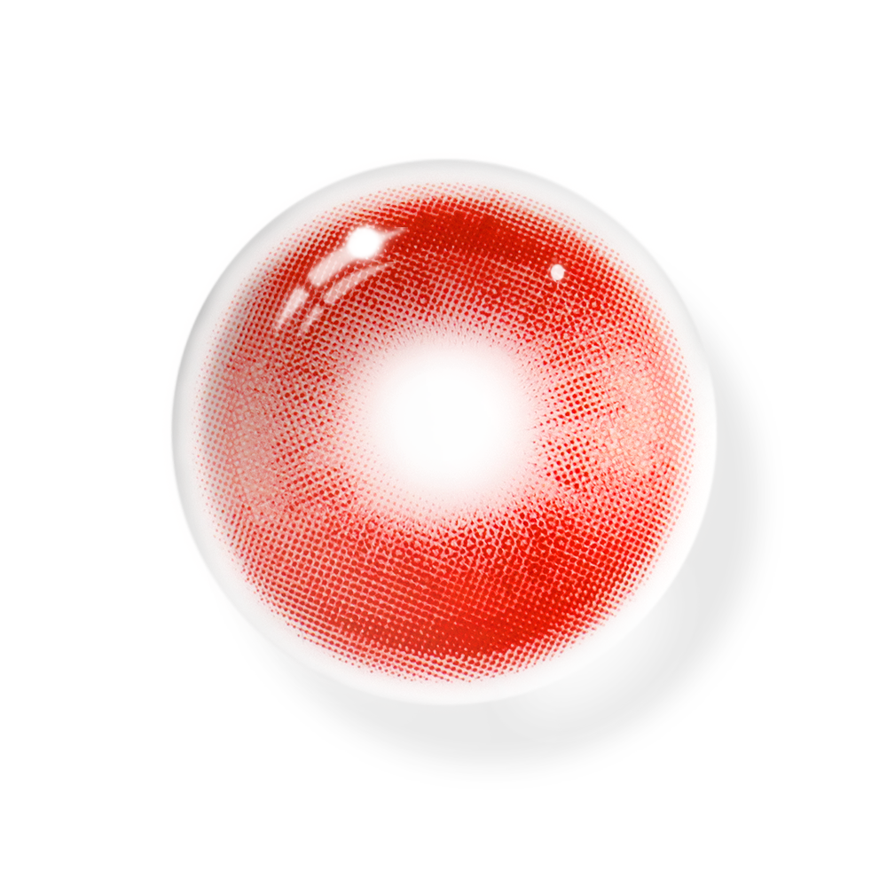Lentillas de contacto rojas Cosplay Bloody Tears