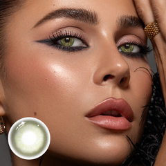Lentes de contacto de color Celeste Oliver Green 