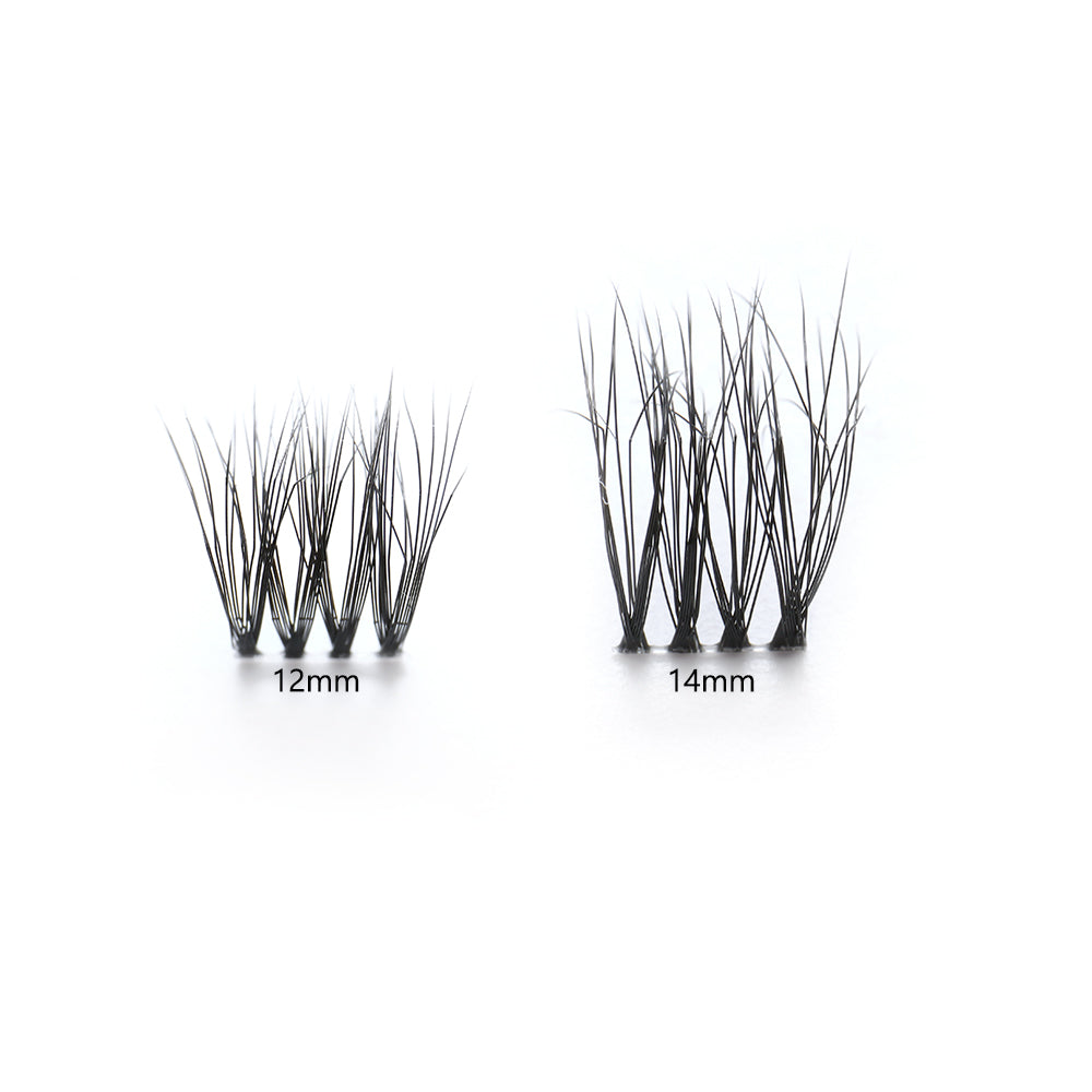 Pestañas negras Lais - 12 mm