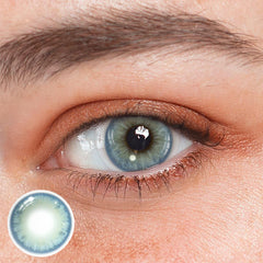 Lentes de contacto de color azul Asteria