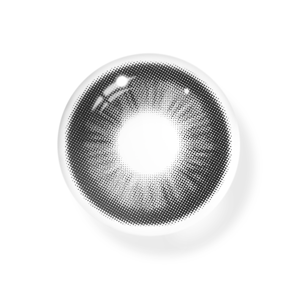 Lentes de contacto de color con prescripción Americano Gray 