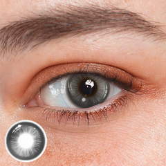 Lentes de contacto de color con prescripción Americano Gray 