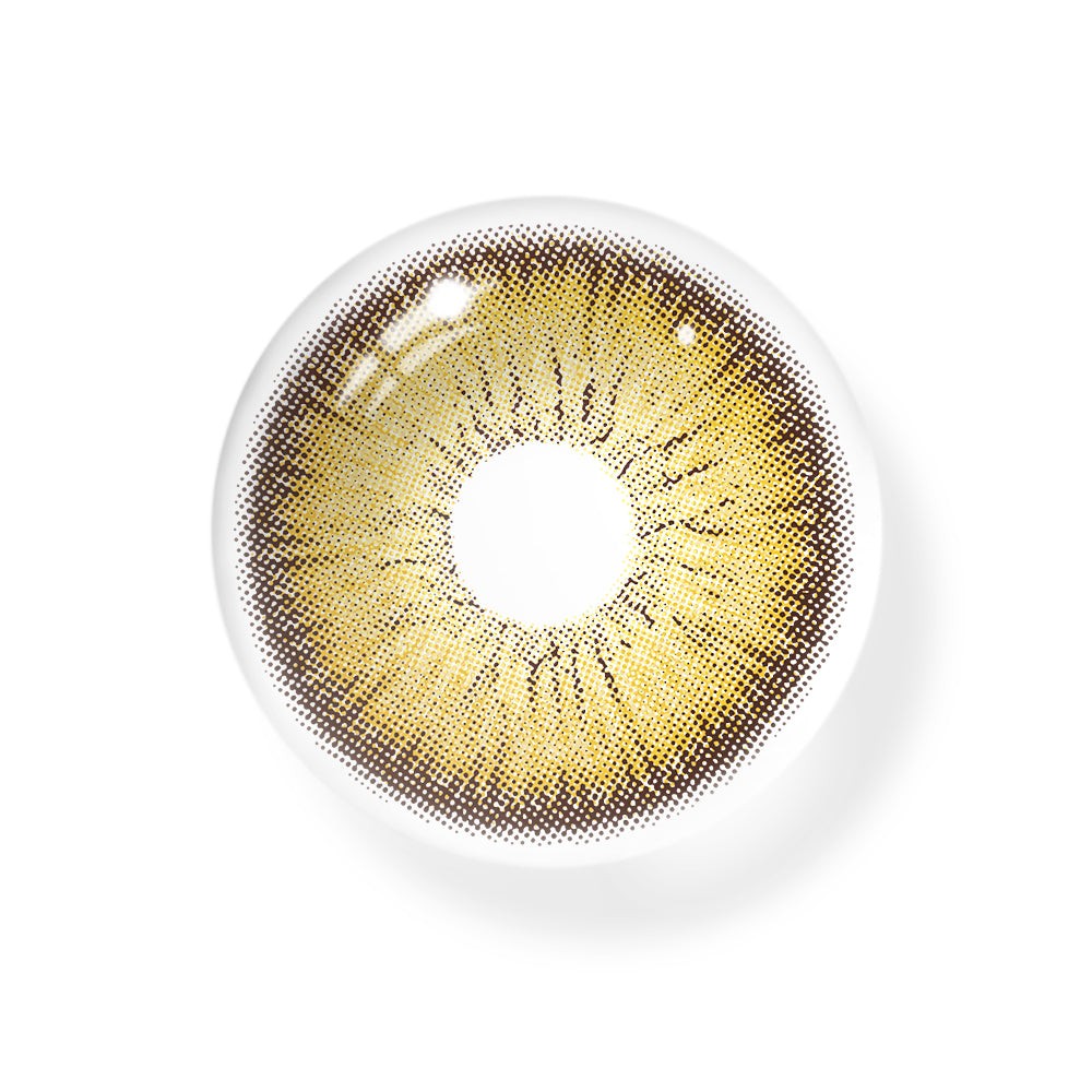 Lentes de contacto de color marrón Eris 