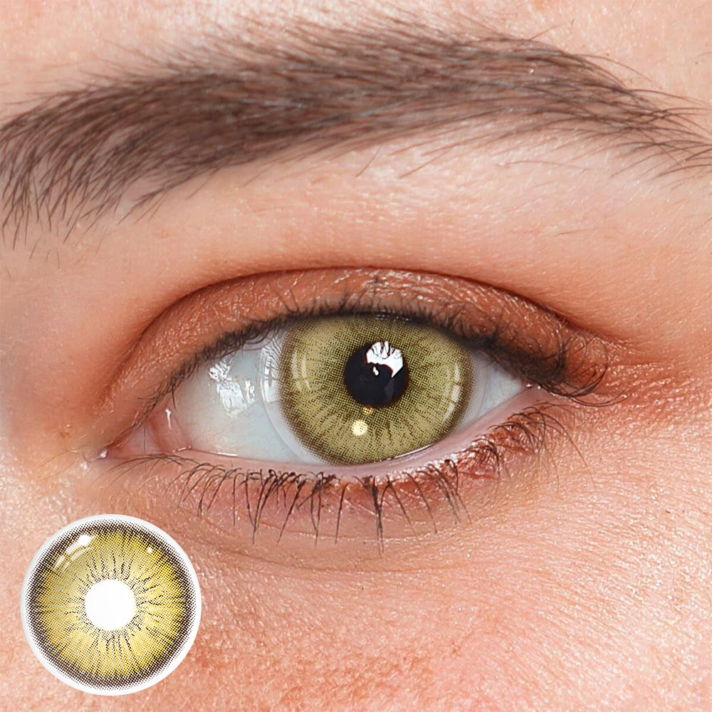 Lentes de contacto de color marrón Eris 