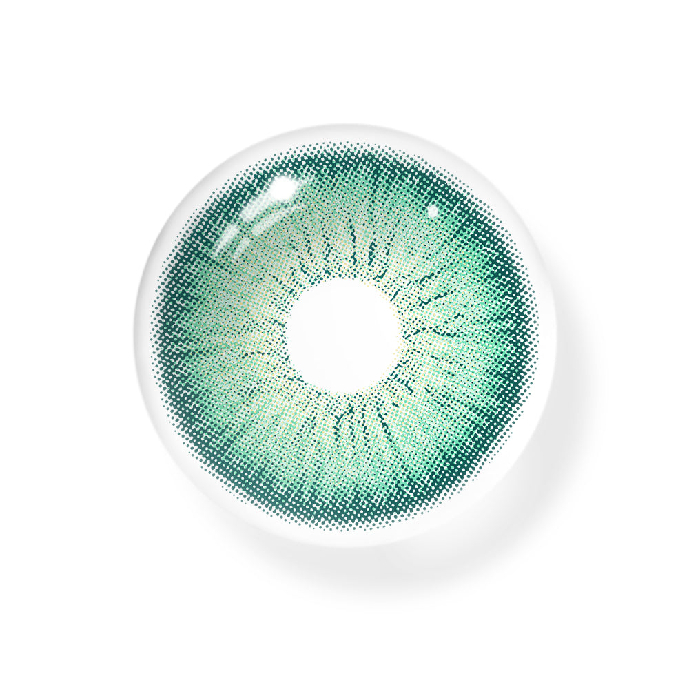 Lentes de contacto de color verde Eris 
