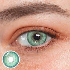 Lentes de contacto de color verde Eris 