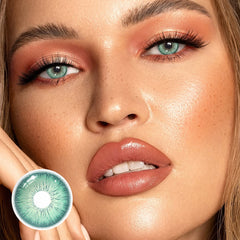 Lentes de contacto de color verde Eris 