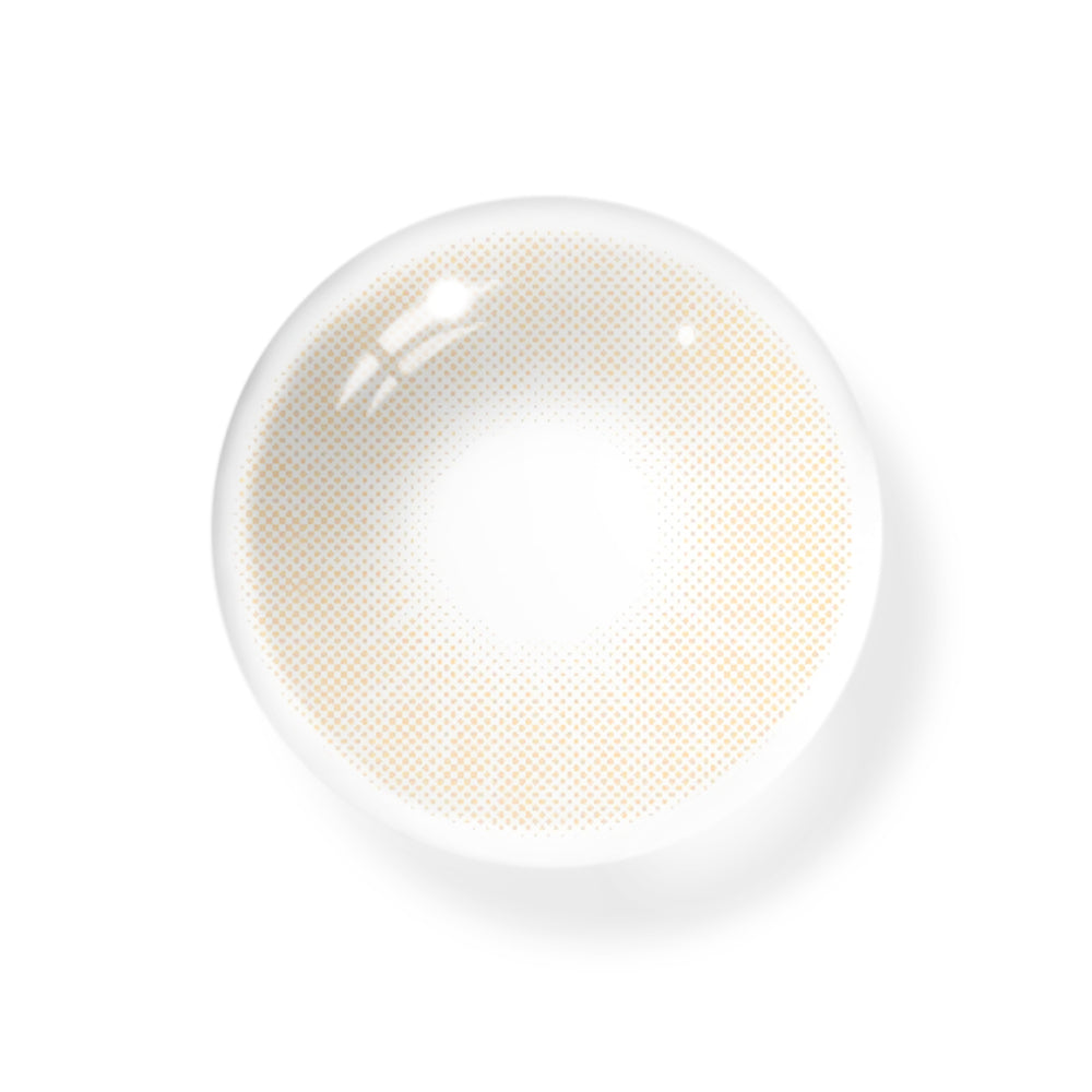 Lentes de contacto de color marrón ocre Hidrocor con prescripción médica 