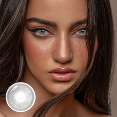 Lentes de contacto de color gris perla Mars 