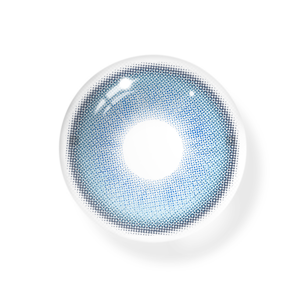 Lentes de contacto de color azul Doris 