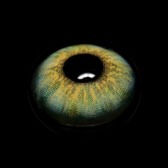 Lentes de contacto de color verde oscuro Lazuli 
