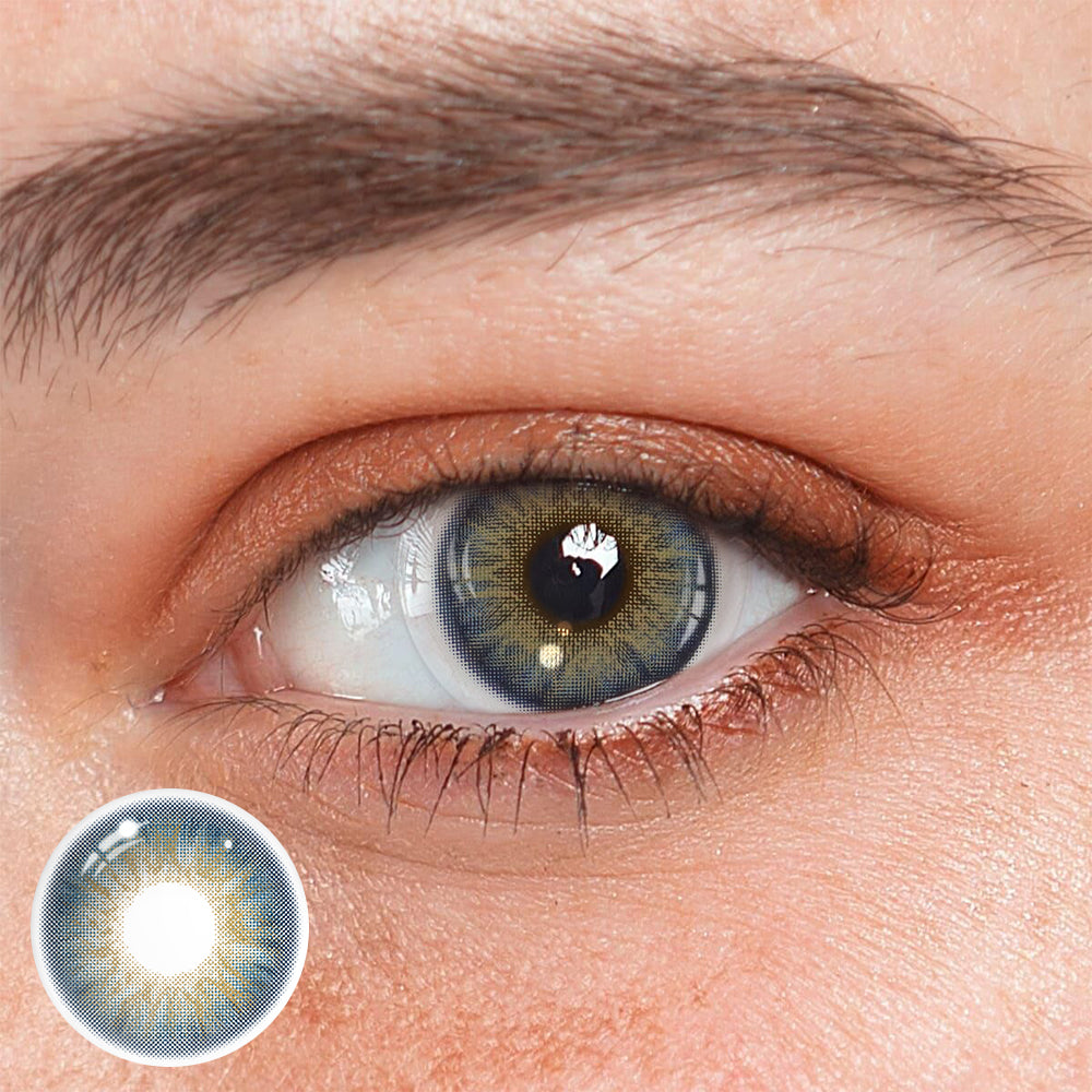 Lazuli Deep Blue Colored Contact Lenses