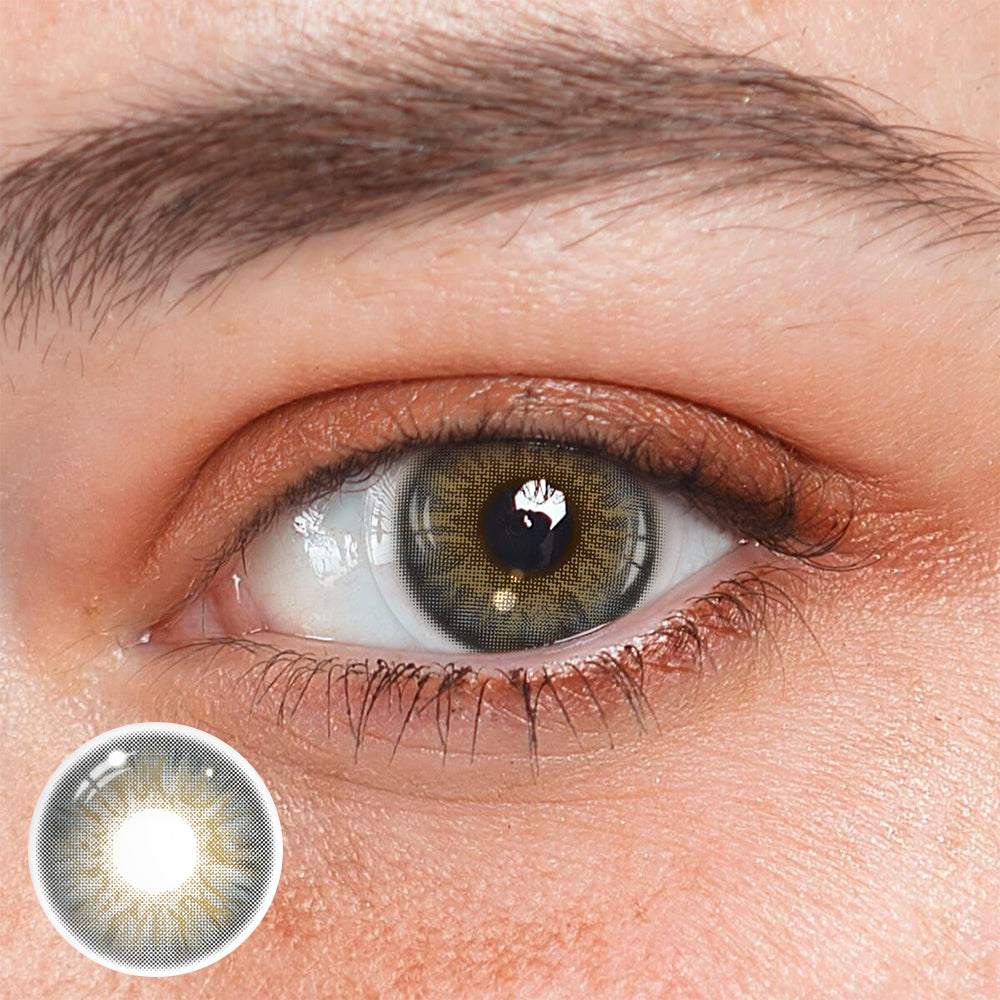 Lazuli Deep Gray Colored Contact Lenses