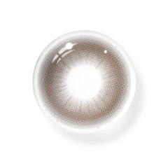 Lentes de contacto de color avellana tormentosa