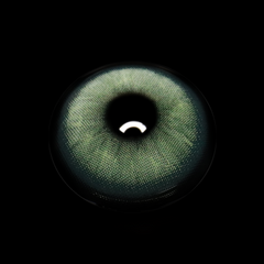 Lentes de contacto de color verde Goldie 