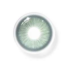 Lentes de contacto de color verde Goldie 