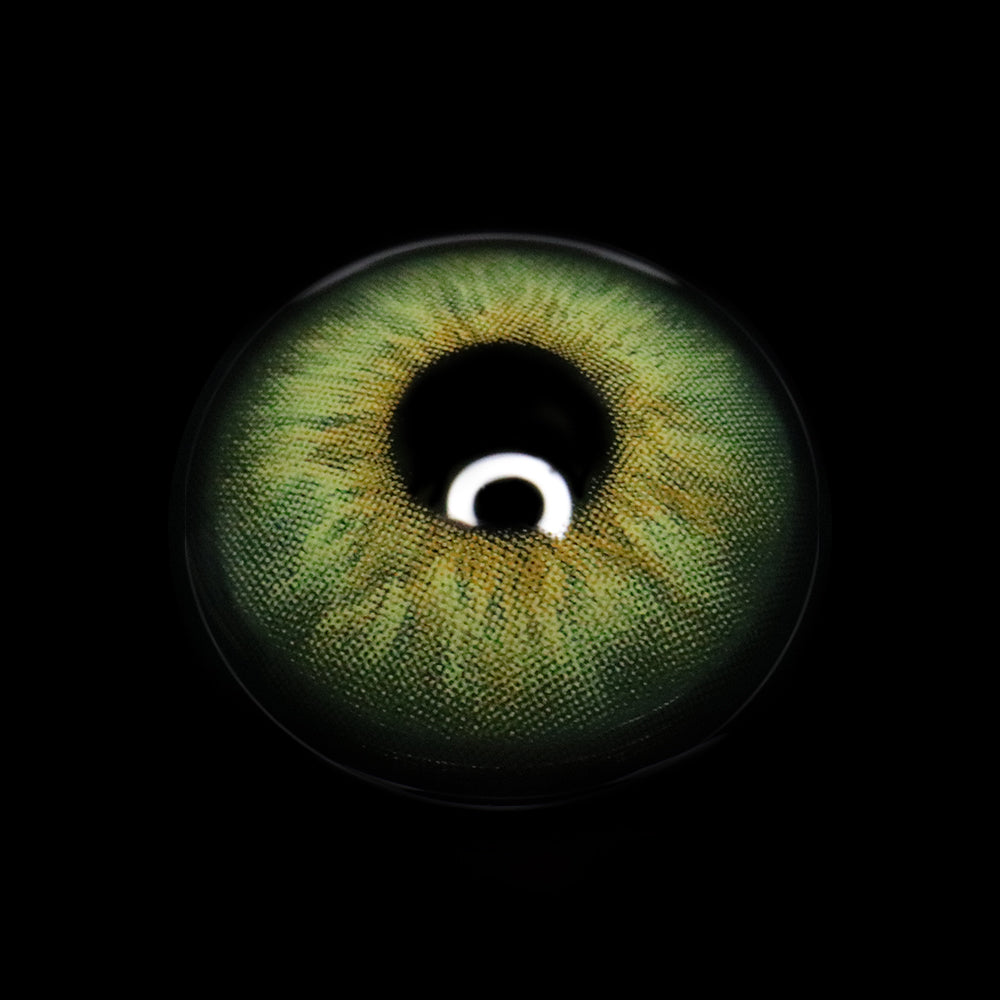 Lentes de contacto de color verde Ludmila 