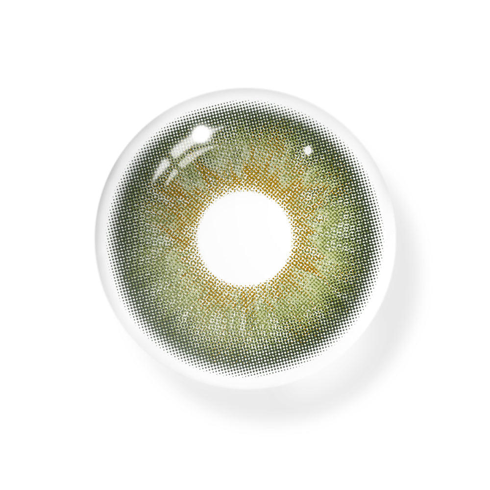 Lentes de contacto de color verde Ludmila 