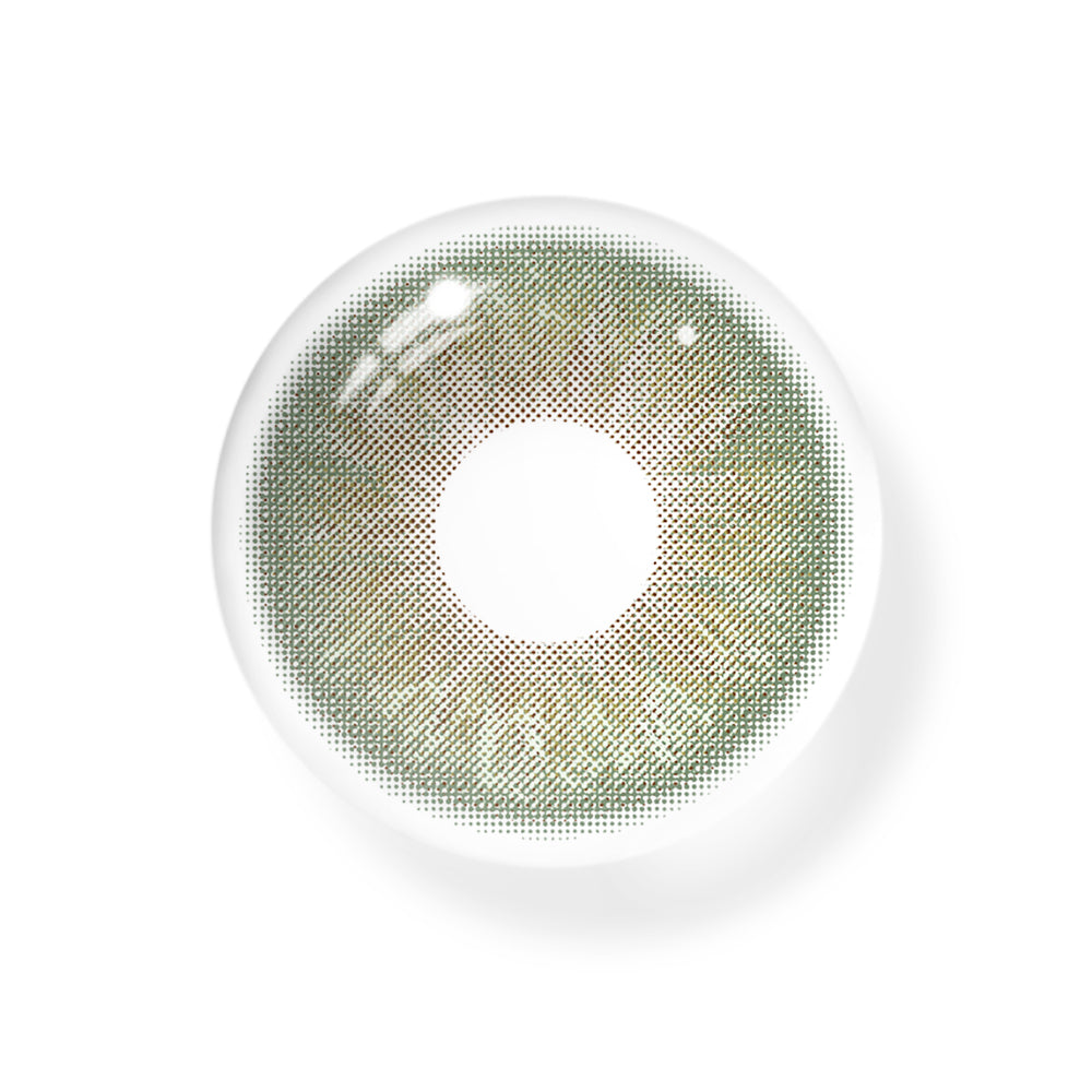Lentes de contacto de color verde Pallas 