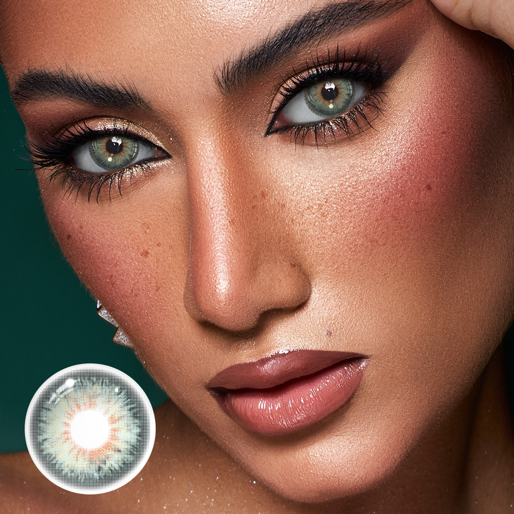Lentes de Contacto Asherah Color Verde
