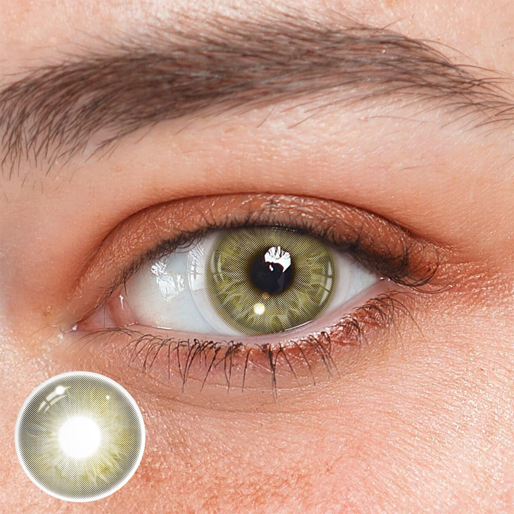 Lentes de contacto de color verde Kimana