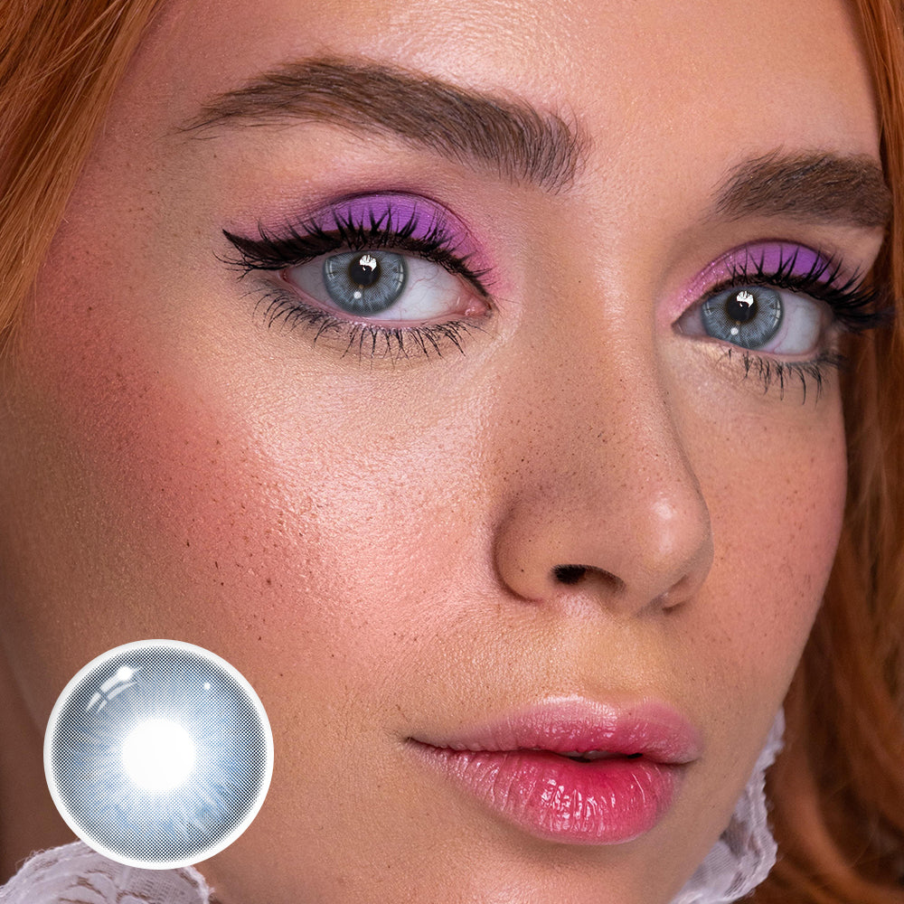 Lentillas de contacto de color azul Kimana
